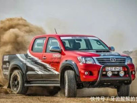 丰田皮卡成“天线宝宝”，看到现场情况后，网友：你是真的皮