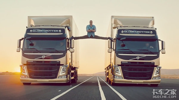 卡车界的“奥斯卡影帝”，解析沃尔沃广告创意，这波出镜秀翻了！
