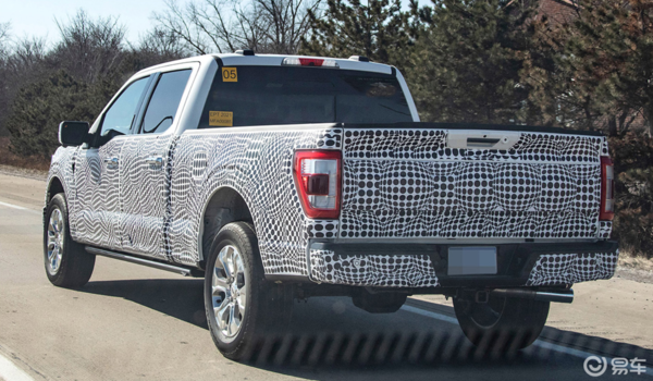2021款福特F-150谍照曝光 “皮卡之王”将推纯电动