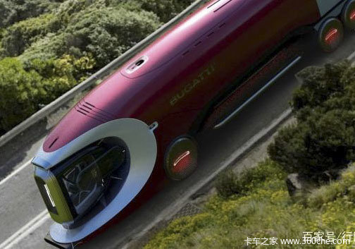 布加迪要出卡车了？外形酷似行走的U盘 网友：这车转弯真的能行吗？