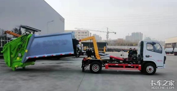 垃圾車都能玩跨界？一車多用，兩車合一