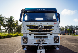 开上汽红岩国六车 每天都是“植树节”