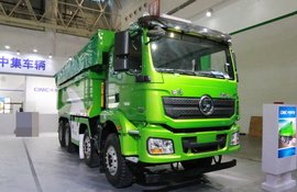 4轴底盘拉货多,短轴距更灵活,城市渣土运输选陕汽M3000优势多多