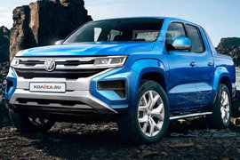 预计2020年上市 大众全新一代Amarok皮卡效果图流出