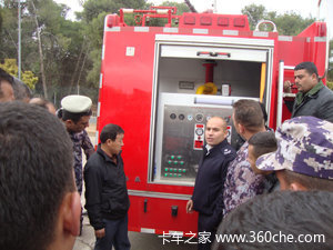 明光浩淼公司消防车车队成功登陆约旦