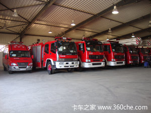 明光浩淼公司消防车车队成功登陆约旦