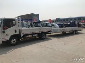 轻卡中置轴全长15米！半挂：这是不把我放眼里？6米8表示已哭晕在厕所