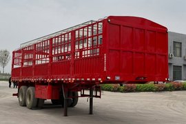 两轴仓栅半挂车横空出世 前四后八看起来真没它香!