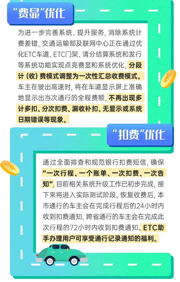 高速即将恢复收费!ETC扣费进行大调整