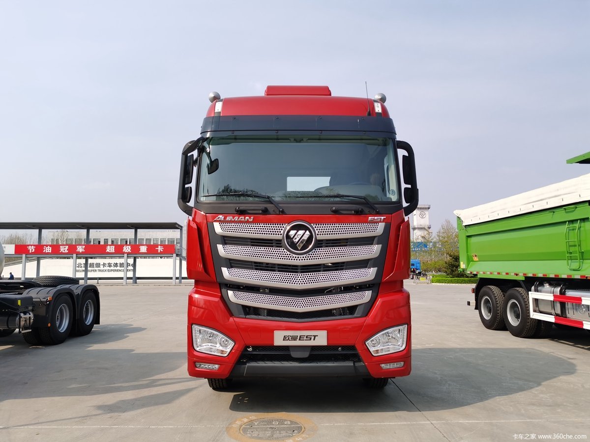 欧曼est又出新车了载货车配上zfamt图片列表