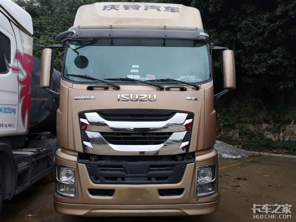 40多万的五十铃重卡,车老板一口气买了10台,直言这次选对了