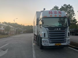 跟着冷藏车去江西送饺子，362公里休息2次，冷链这活不好干