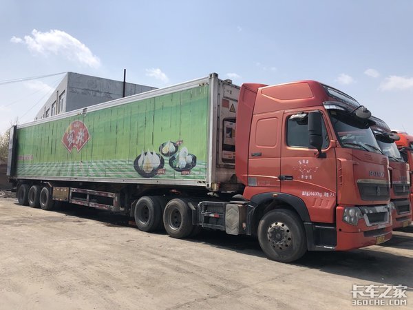 已服役6年多 这台豪沃T7H车况依然完好