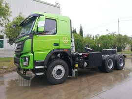 大运首台混合动力自卸车试制完成