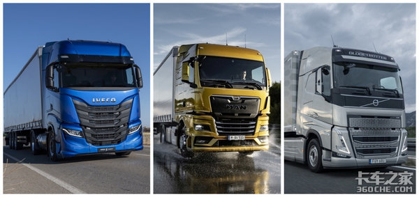 沃尔沃FH16、曼TGX、依维柯S-WAY,谁才是你心中的年度欧卡王中王?