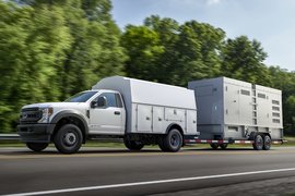 美式皮卡再升级,新增7.3排量V8发动机,福特F600这是要飞吗?