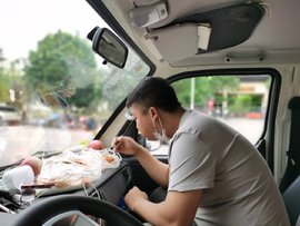 北京首台祥菱翼展国六车 95后创业小白的最佳助手