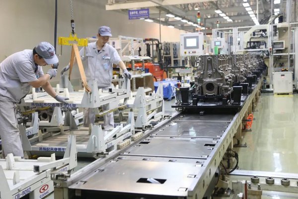 汉马发动机5月份产量破3000台