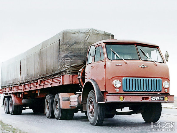 历时7年研发，前苏联的运输功臣，MAZ-500系列卡车曾获最高成就奖
