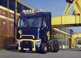 全球限量125台，3种专属颜色喷漆，见识一下雷诺限量版牵引车
