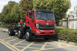东风3轴自卸新车图流出 全新前脸 搭载云内国六220马力发动机