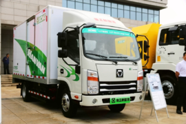 无惧城市限行困扰 徐工新能源E100轻卡图解