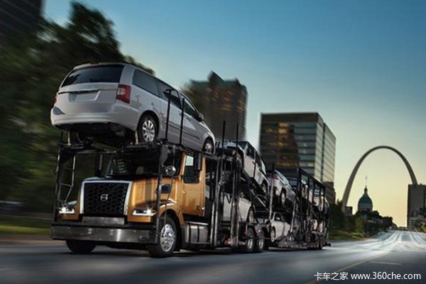 全新外观设计 沃尔沃卡车北美推出新款VAH轿运车