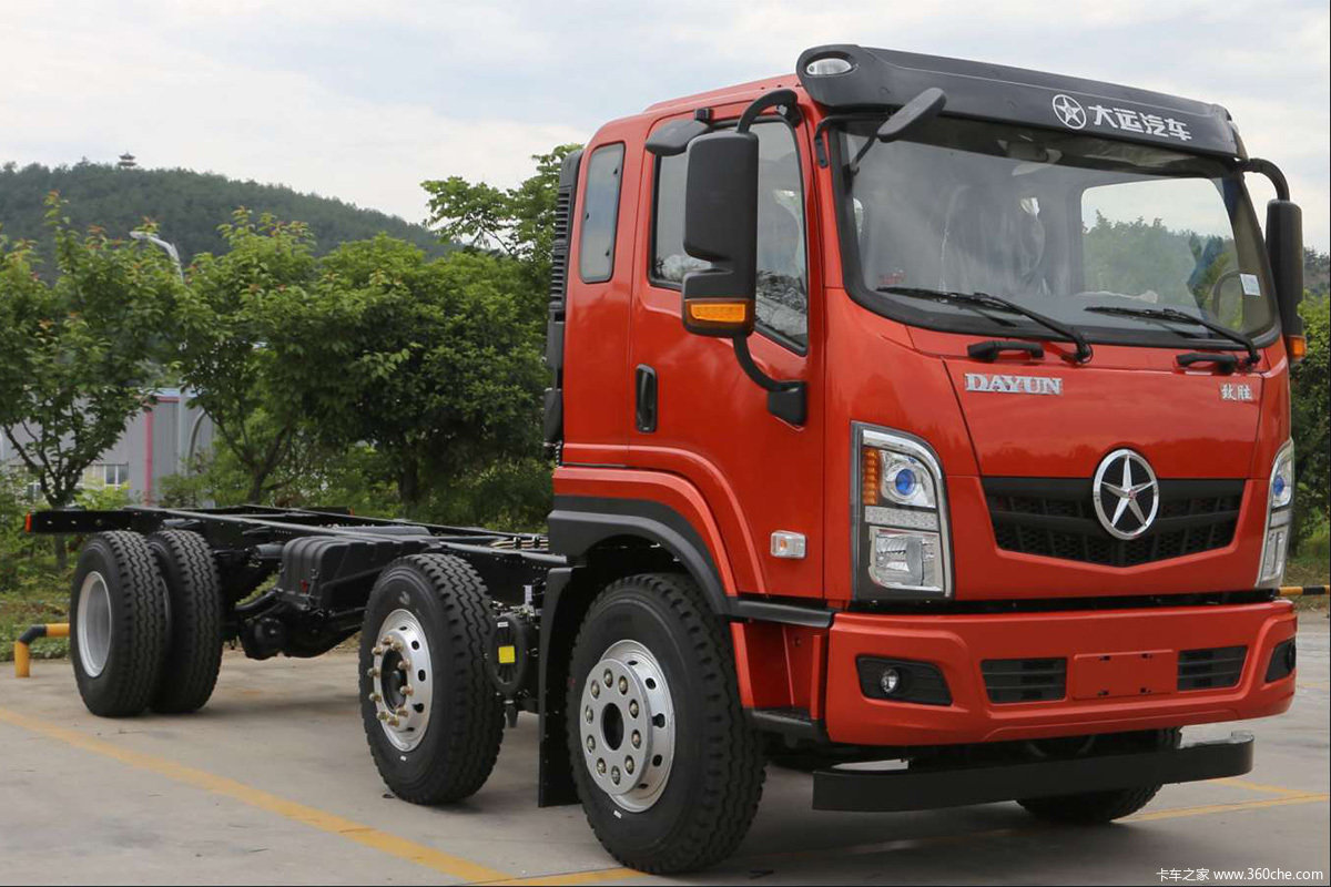 车市速看220马力大运致胜小三桥底盘图片列表