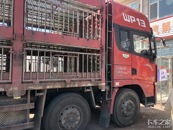 8X4载货车为啥配500马力发动机?卡车司机:因为拉的货很特殊