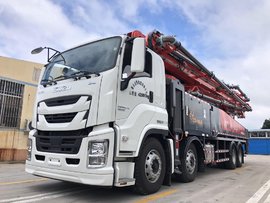 16L发动机动力可靠,宽轮胎适应更多复杂工况,五十铃泵车优势多多