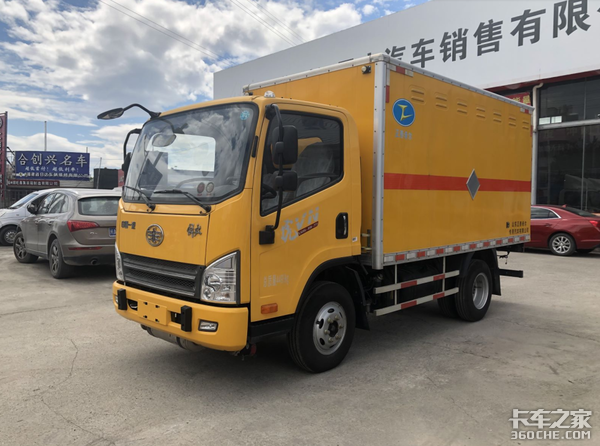 普通轻卡拉危险品害怕被罚款？解放虎VN危化专用车了解一下