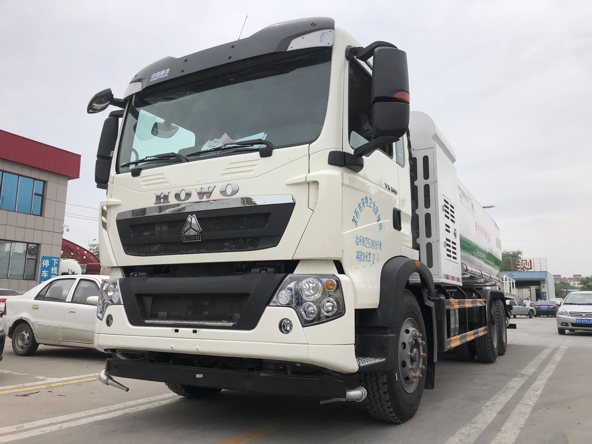 助力城市环保带你看中国重汽tx5喷雾车图片列表