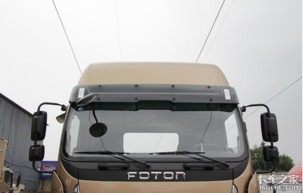 福田奥铃6米8载货车可配不同动力链,不管拉啥货都能满足