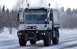 奔驰新乌尼莫克谍照