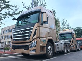 520马力发动机+采埃孚AMT和液缓,现代创虎全国路况都能跑