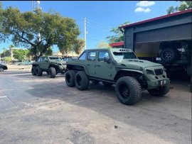 售价接近100万 “6x6”牧马人你见过吗?海外工厂推Jeep角斗士改装版