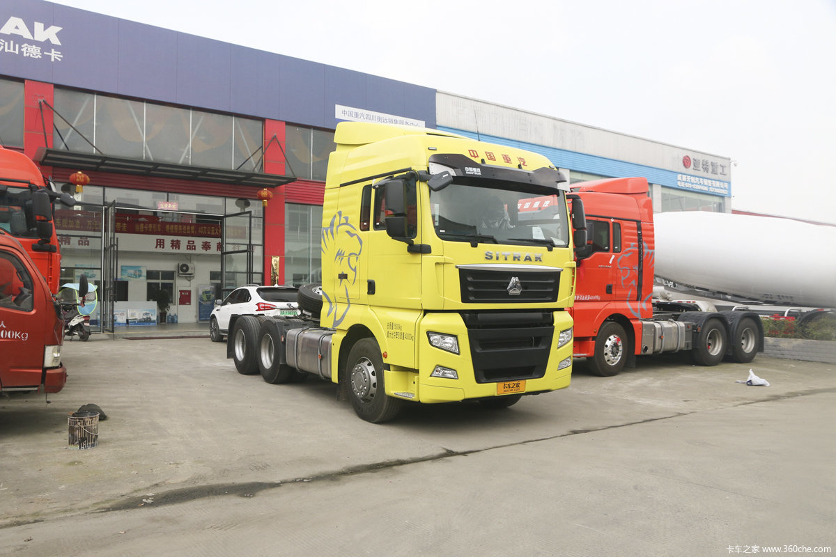 一线卡车重汽480马力汕德卡g7图解图片列表