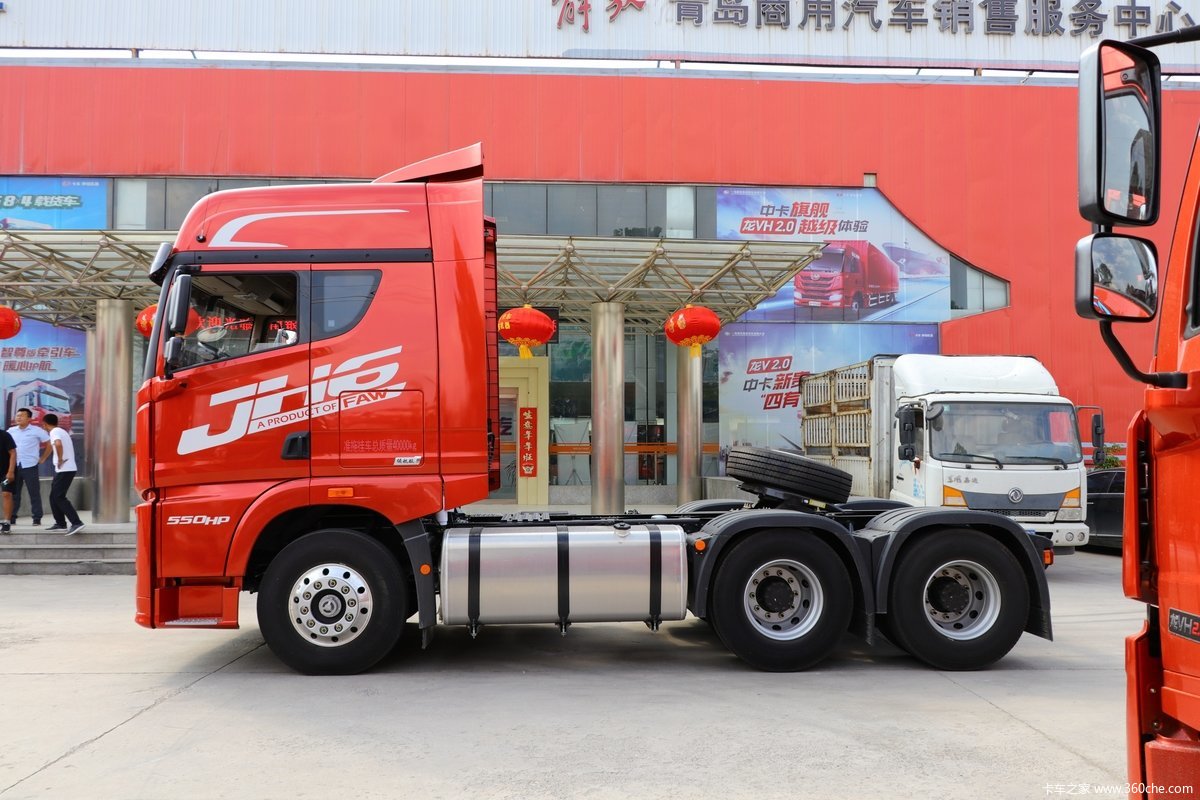车市速看550潍柴上身的青汽jh6领航版图片列表