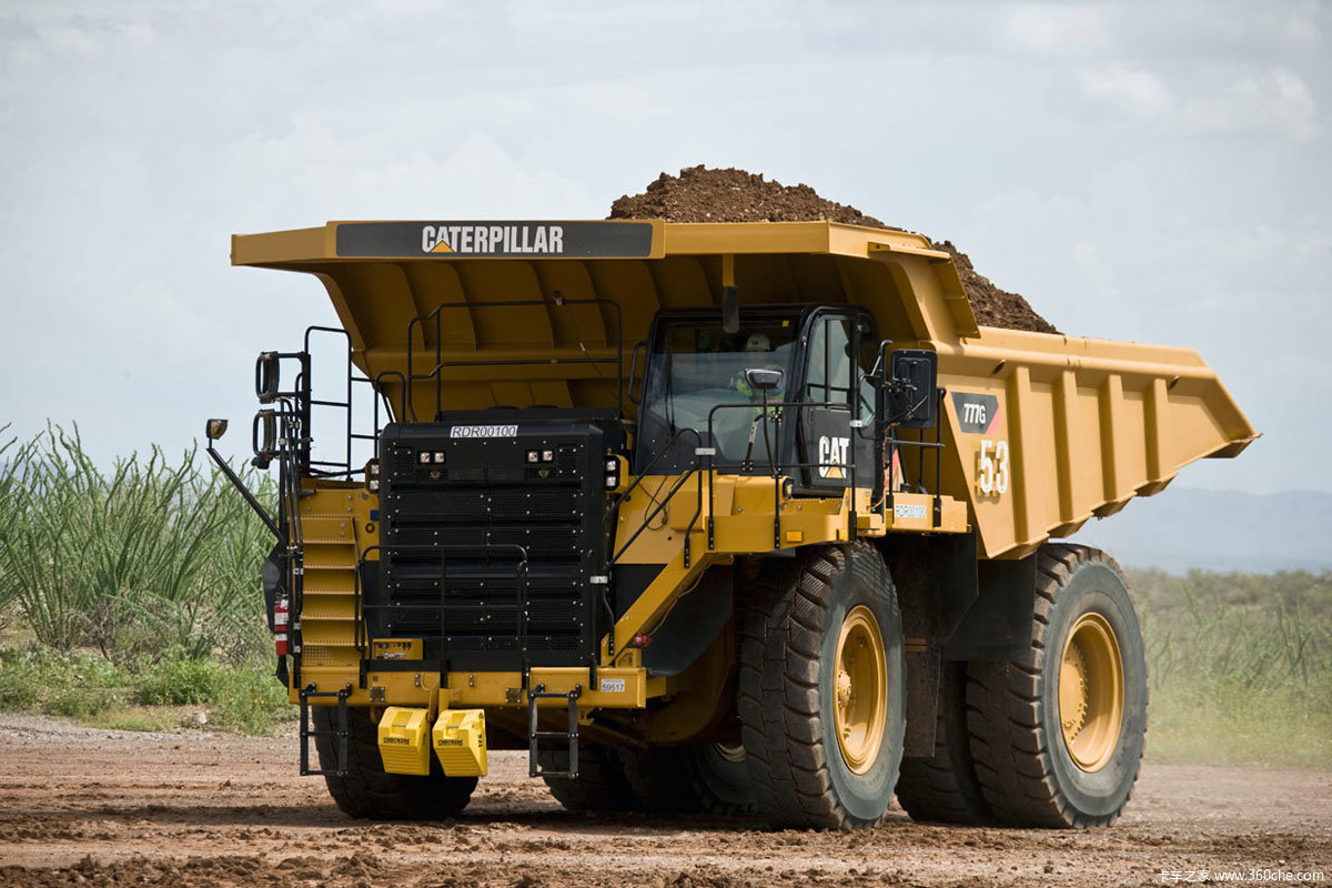 卡特彼勒推出新777g矿用车更舒适节能图片列表