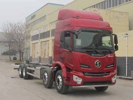 搭载国六潍柴机 底盘自重8.8吨 陕汽M6000四轴载货车上公告