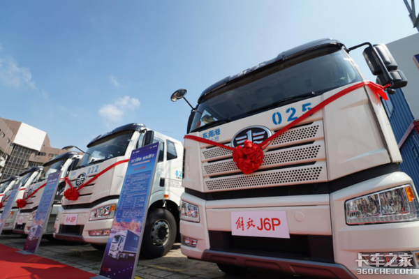 港口领航,智慧新生 永强车邺东莞港港口牵引车交车仪式圆满成功!