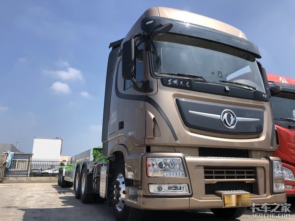 45万预算买牵引车跑冷链，2020款东风天龙KX是个不错的选择