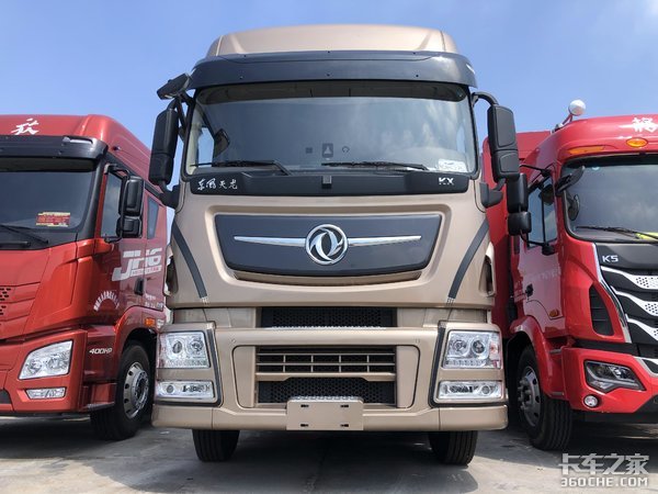 45万预算买牵引车跑冷链，2020款东风天龙KX是个不错的选择