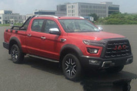 江淮全新皮卡来了，可选五十铃动力，威猛造型不输长城炮