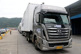 13米挂车百公里油耗仅17.24L!现代创虎节油赛在羊城再创记录