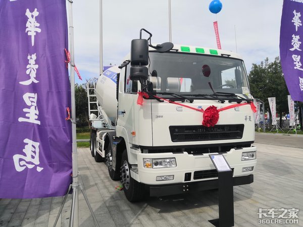 原汁原味的自主技术 华菱星马携拳头产品亮相梁山车展