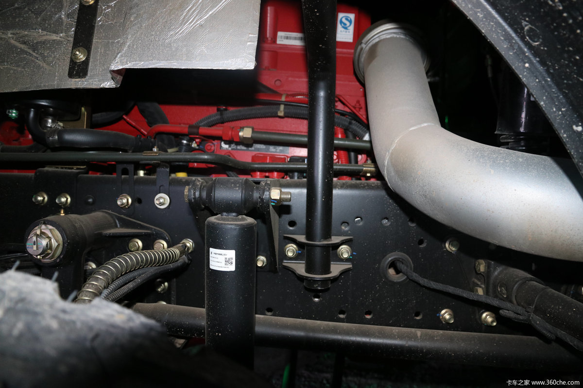 全新升级西康ism发动机骁锐渣土车图解图片列表