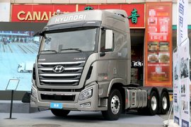 车市速看:520马力+采埃孚AMT配液缓 这台现代创虎主打高效物流