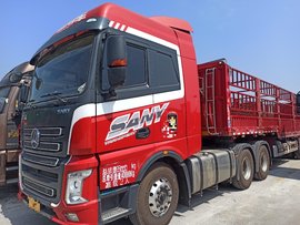 二手车市场少见的车型，500马力三一重卡，车况虽好但不能提档