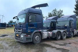 跑了140万公里的奔驰牵引车 现在看也堪称高端重卡